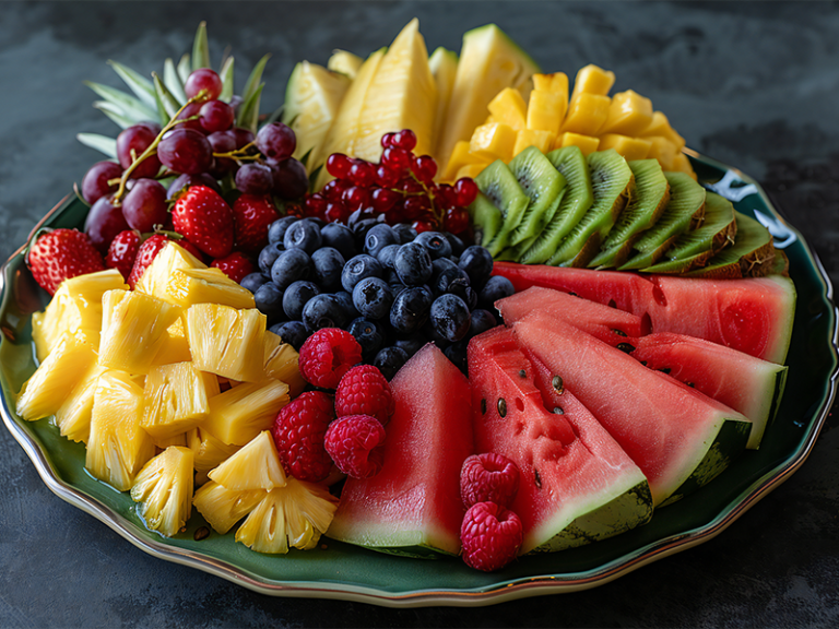  0001 obst teller 4personen